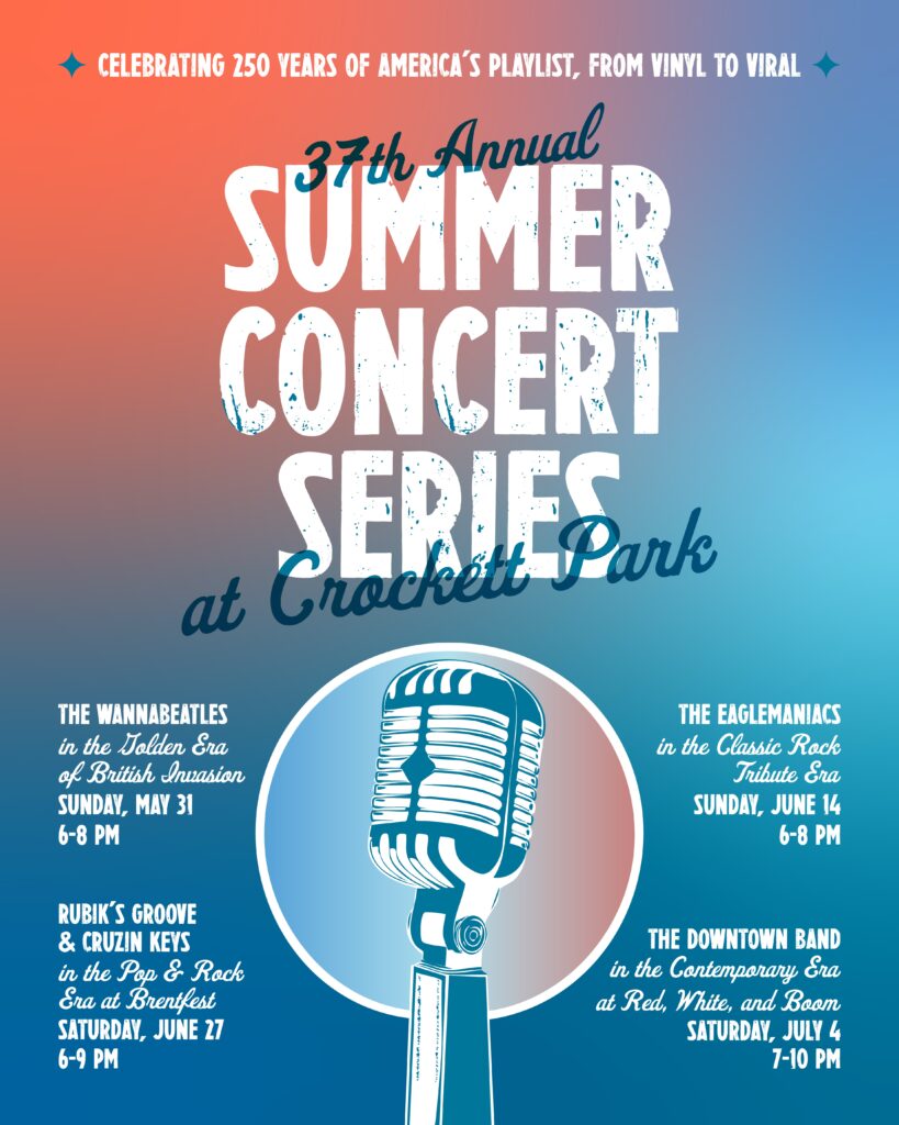 2026 Summer Concert Series in Brentwood, TN Schedule and Bands by the City of Franklin.