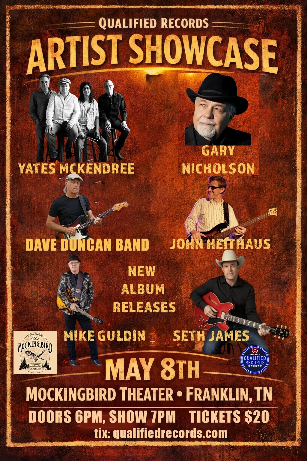 Qualified Records Artist Showcase-Franklin, TN.