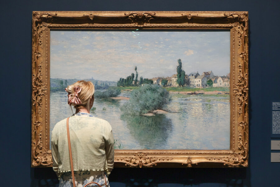 Frist Art Museum in Mashville, TN< a beautiful piece of artwork - painting.