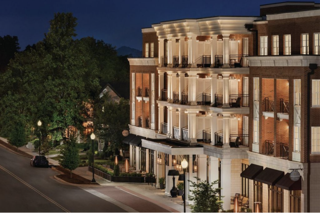 The Harpeth Hotel Downtown Franklin, Tennessee.