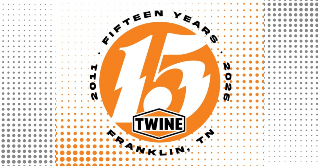 Twine Graphics 15-Year Anniversary Celebration in downtown Franklin, TN.