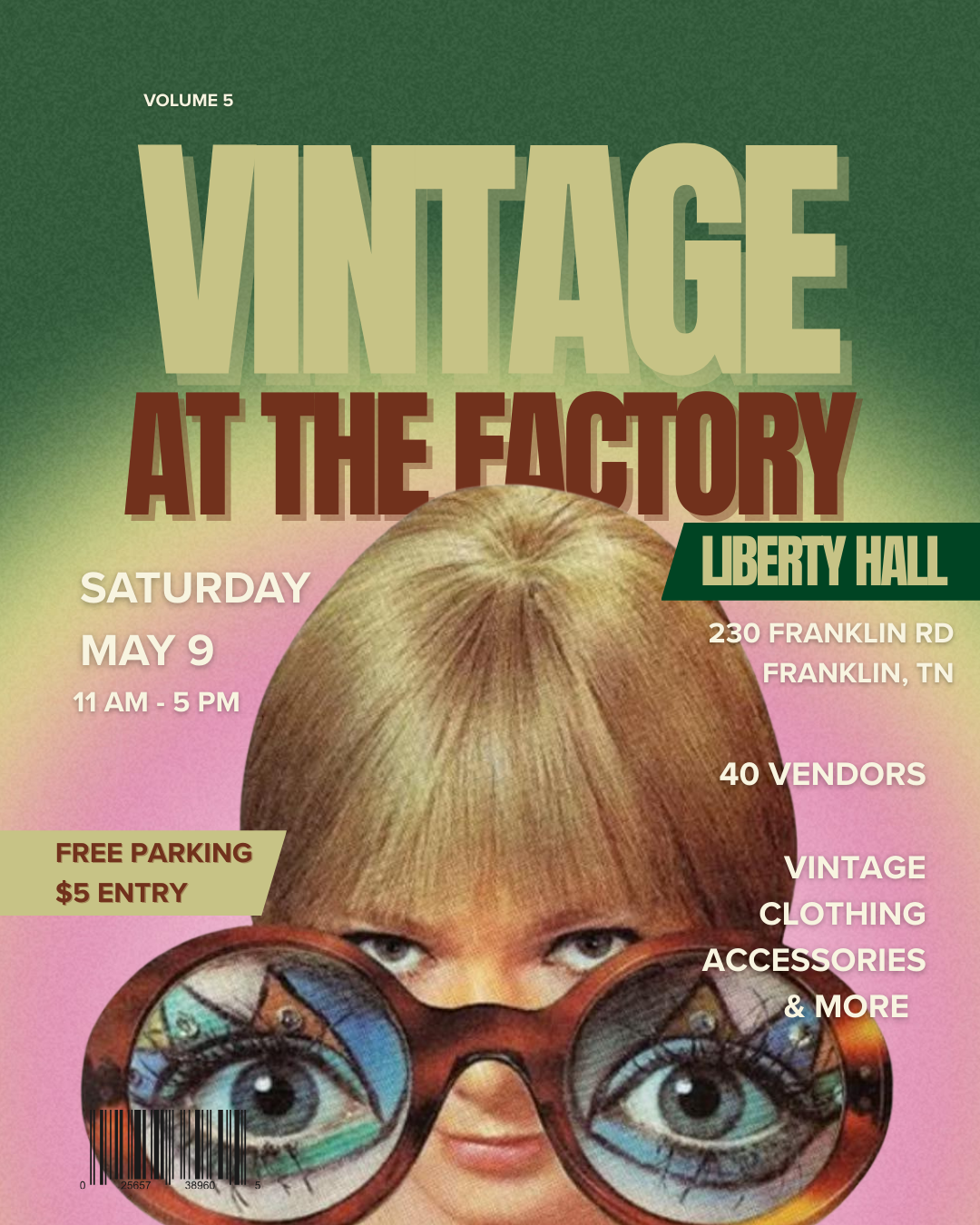 Vintage at The Factory Franklin, TN Shopping Event.