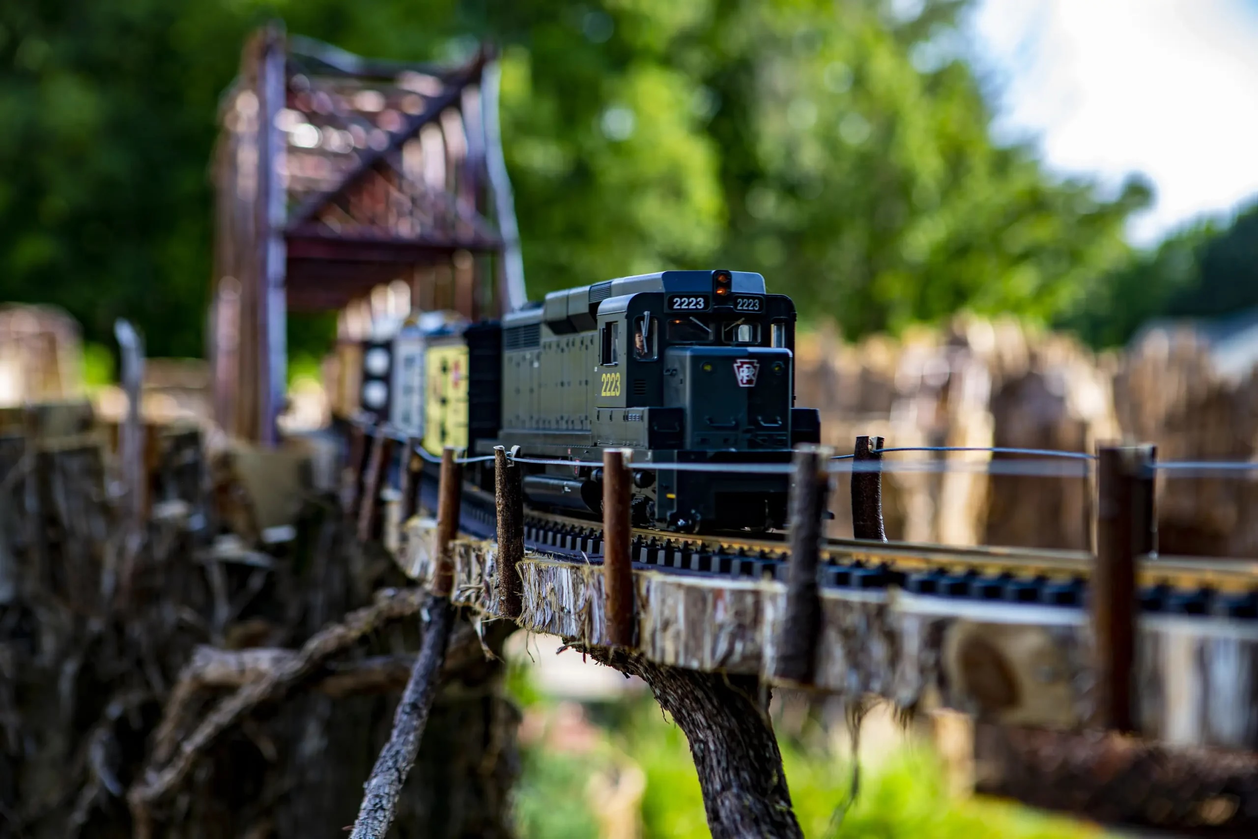 America the Beautiful- National Parks & Landmarks by Rail at Cheekwood in Nashville, TN.