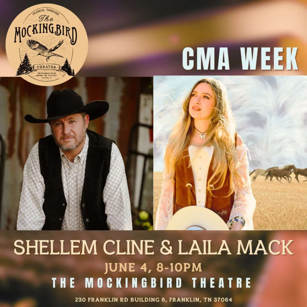 Shellem Cline & Laila Mack - Live @ The Mockingbird Theater