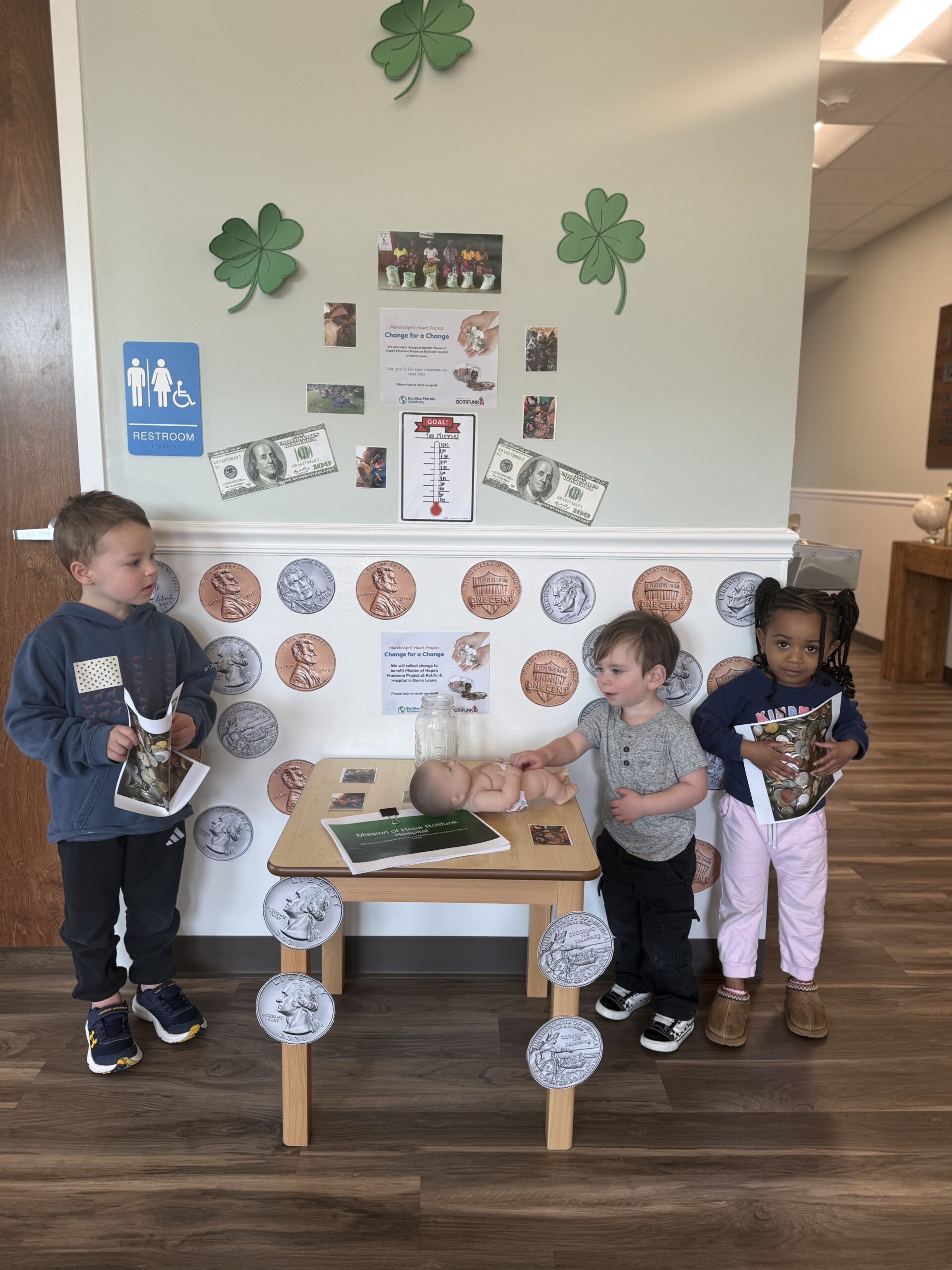 Middle TN Preschoolers Raise Money for Mothers and Babies in Africa.