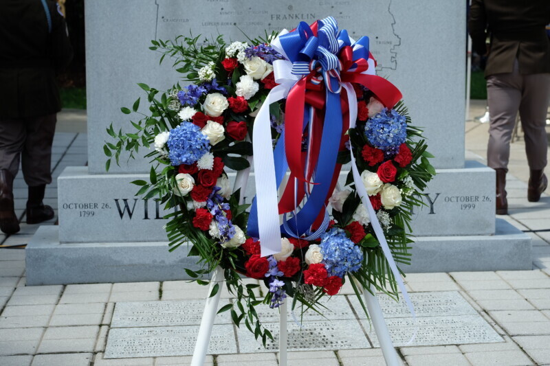 Community members can gather at Veterans Memorial Park in Downtown Franklin, Tennessee, for the annual Williamson County Memorial Day Ceremony honoring fallen service members.
