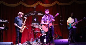 Kings Dining & Entertainment in Franklin, Tennessee Whiskey Room Live stage with live music performance and audience seating
