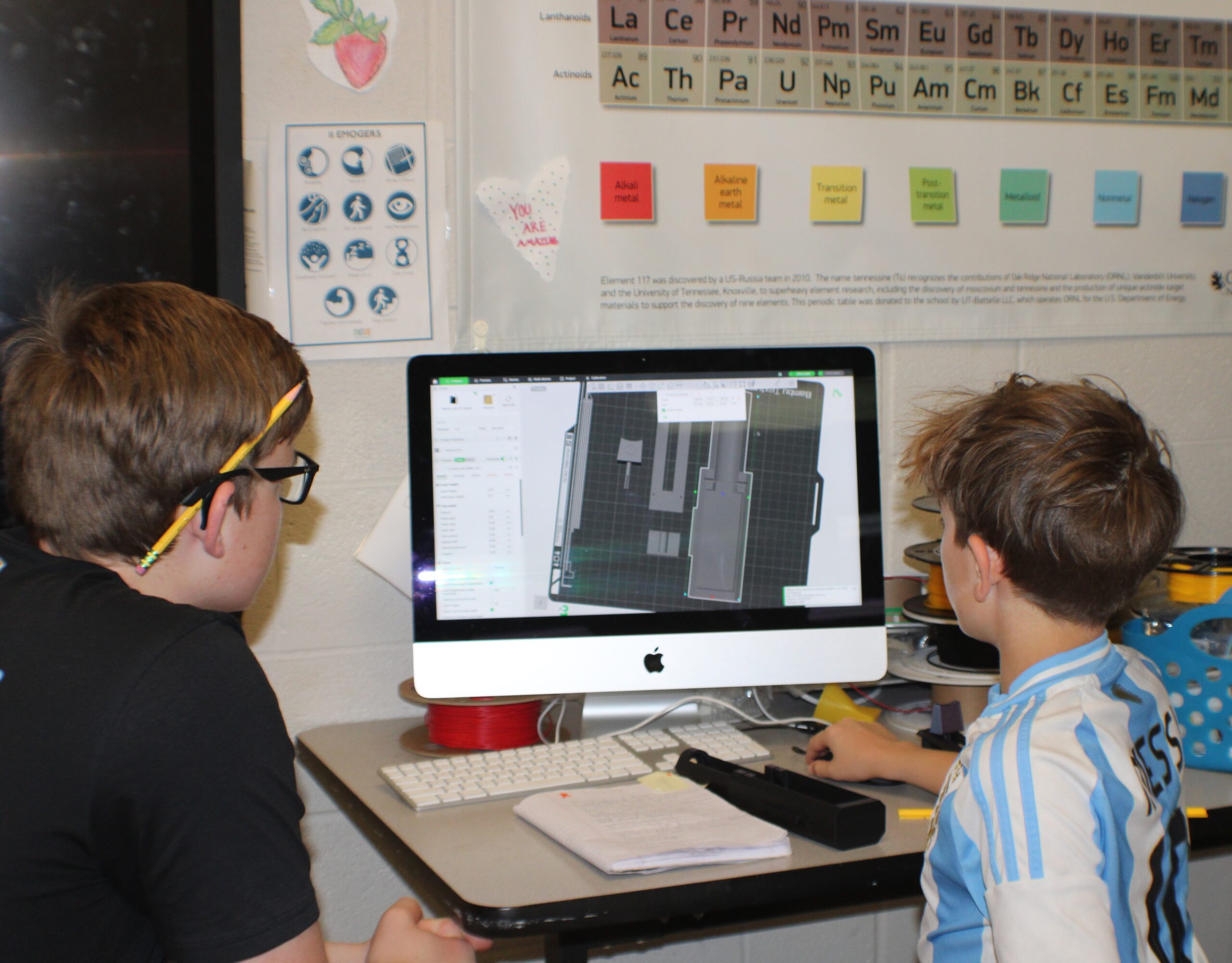 Seventh-grader Max Perkins, FSD, Poplar Grove Middle School, Mott Million Dollar Challenge.