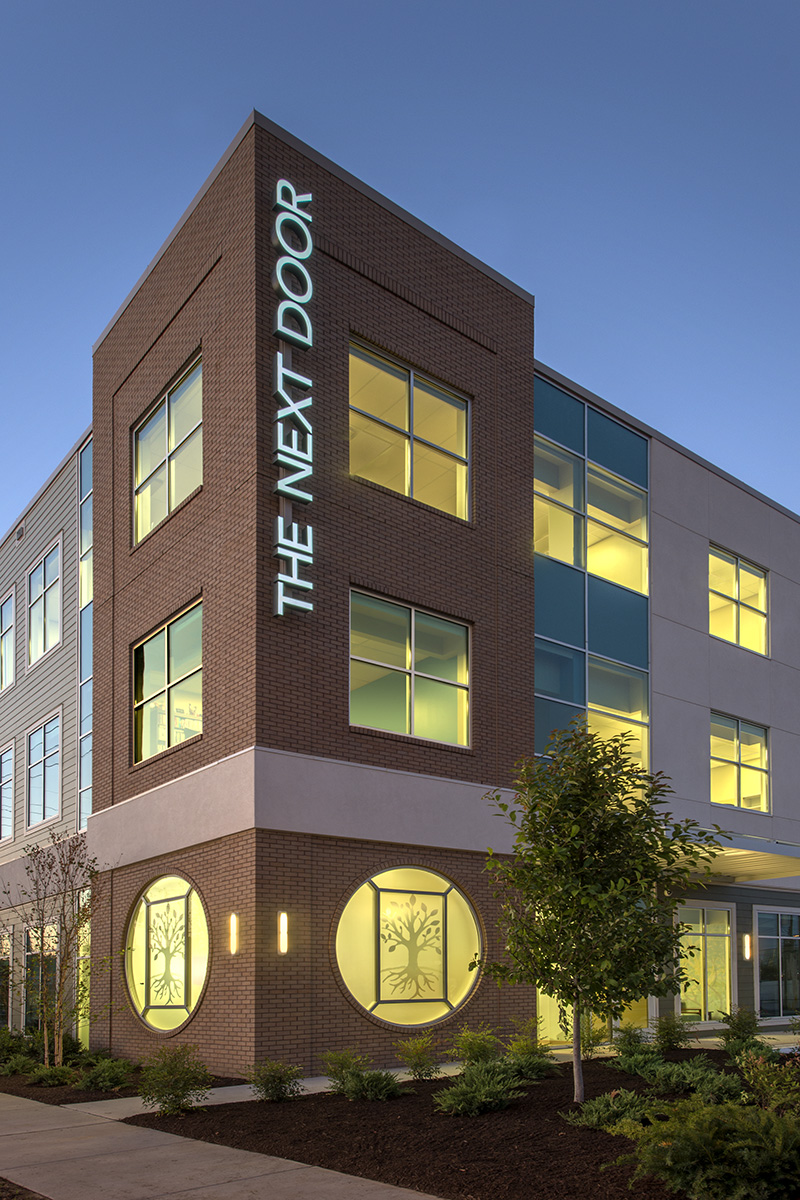 Exterior of The Next Door Recovery in Nashville, TN, which has expanded to 24/7 admissions for women seeking treatment.