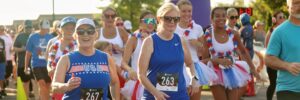 Runners participate in the Andrews Cadillac Firecracker 5K hosted by the YMCA in Brentwood, TN
