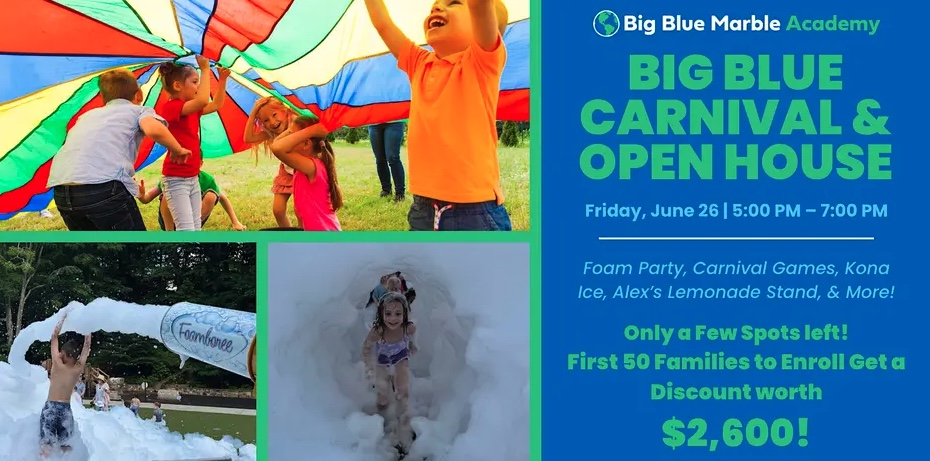 Big Blue Carnival & Open House in Thompson's Station, TN.