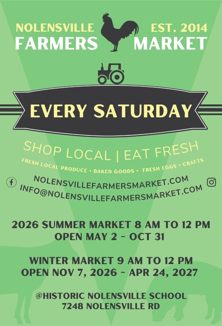 Nolensville Farmers Market in Nolensville, TN.