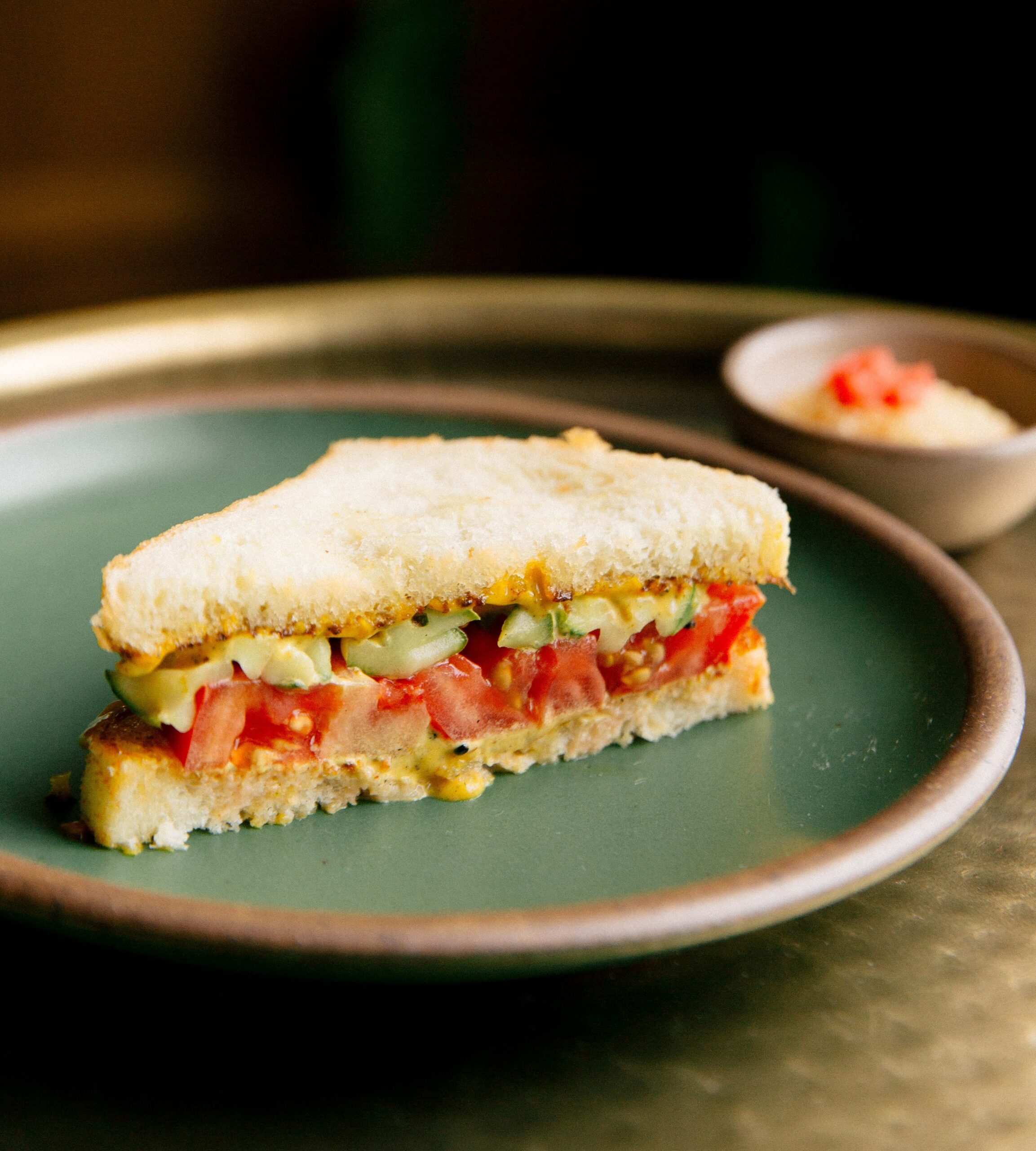 Tailor Nashville restaurant Cult-Favorite Tomato Sandwich.