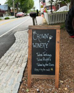 Franklin, TN, Crown Winery Leipers Fork where guests can enjoy wine tastings wine by the glass and wine flights.