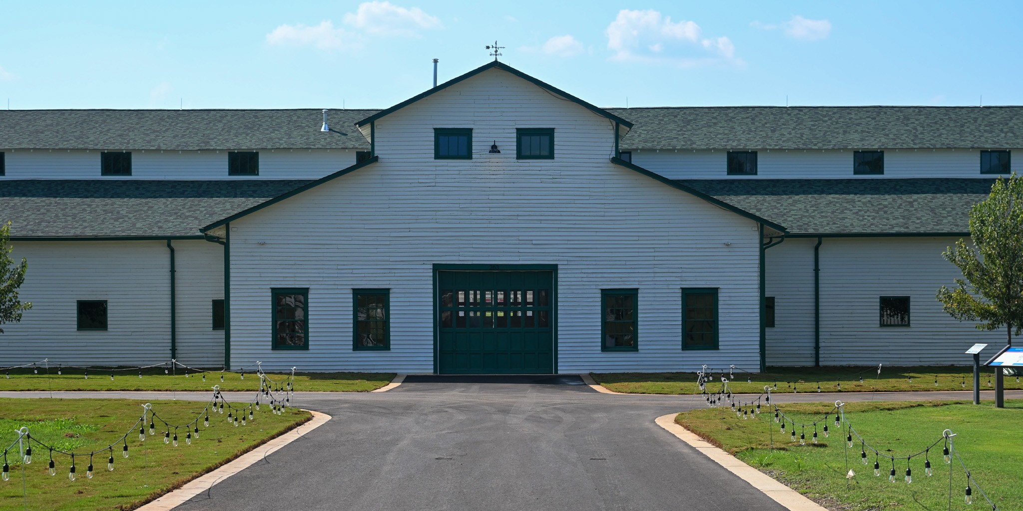 The Main Barn at The Park at Harlinsdale Farm in Franklin, TN, is a historic landmark open for public tours.