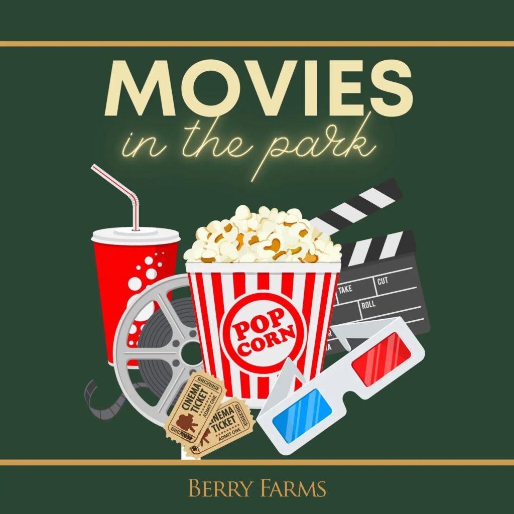 Movies in the Park in Franklin, TN, at Berry Farms.