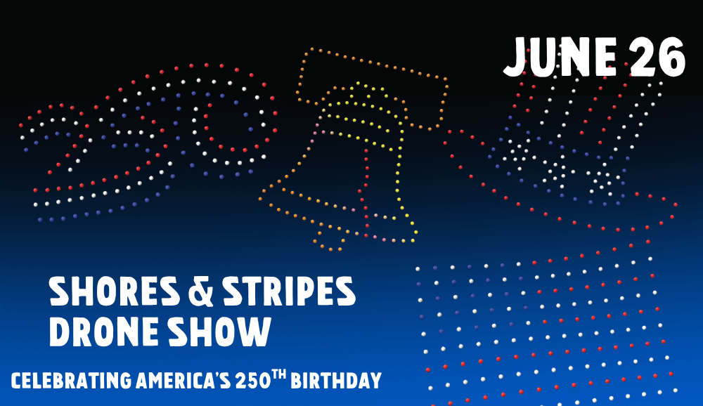 Drone Shows At Nashville Shores - Shores & Stripes Drone Show.