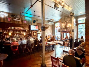 55 South in Downtown Franklin, TN, restaurant and bar area 2.