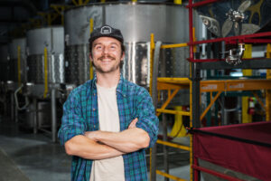 Brewer Luke Walker and Sam Walker of Walker Brothers Kombucha |