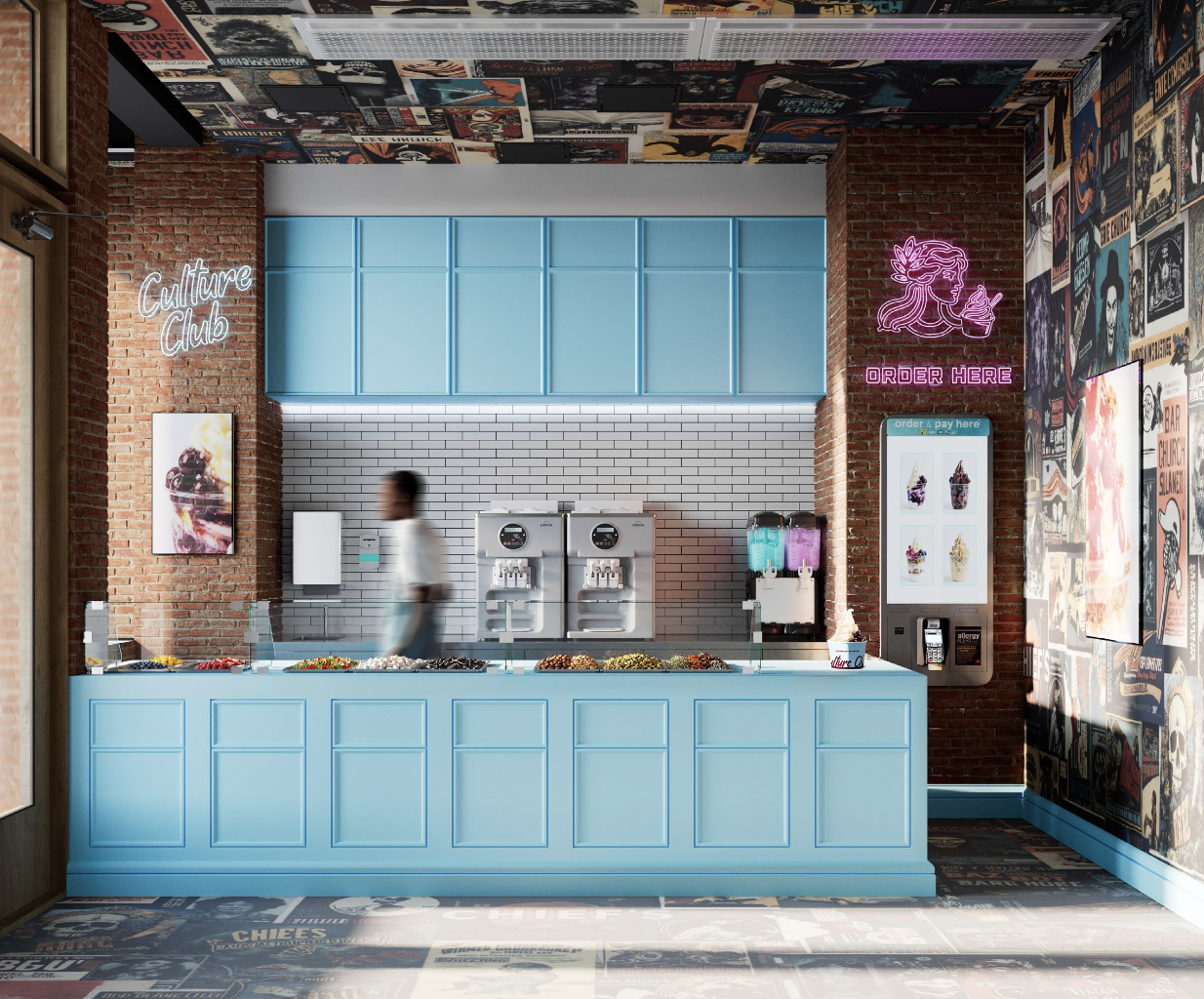Culture Club on Broadway Nashville Yogurt Shop.