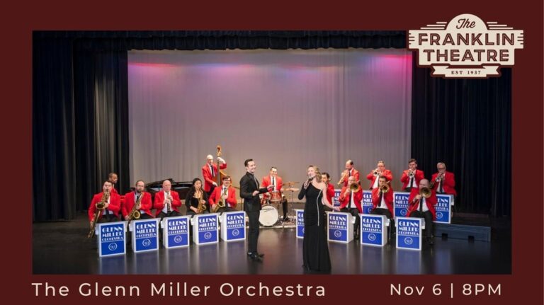 Glenn Miller Orchestra at The Franklin Theatre Downtown Franklin.