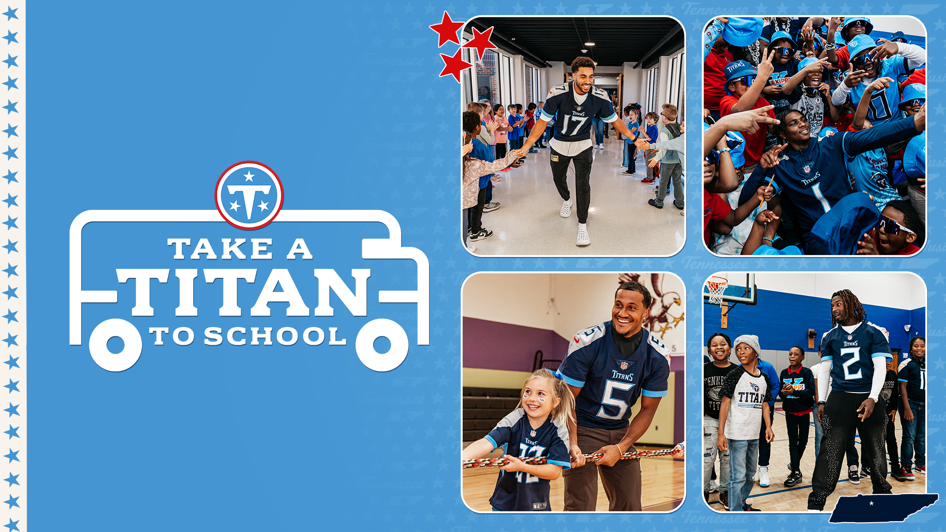 Tennessee Titans Take A Titan To School Graphic