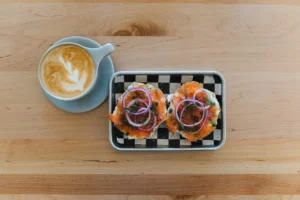 Bagelshop in Nashville, TN, find bagels and coffee.