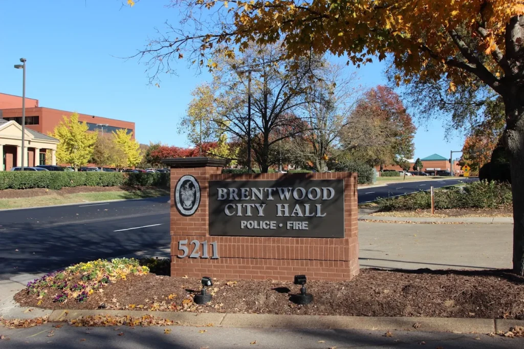 Brentwood City Hall in Brentwood, TN.