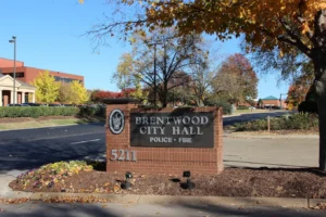 Brentwood City Hall in Brentwood, TN.