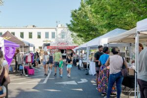 Five Points Franklin market in Franklin, TN.