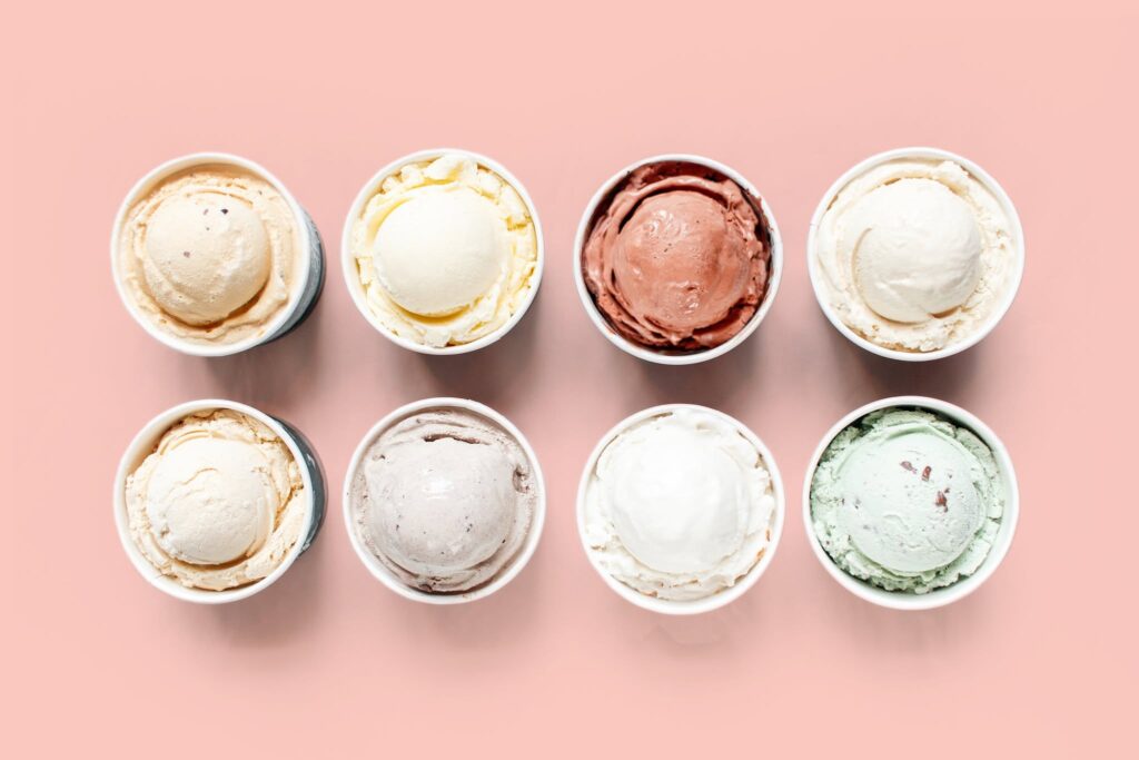 Janes Creamery ice cream in Columbia, TN.