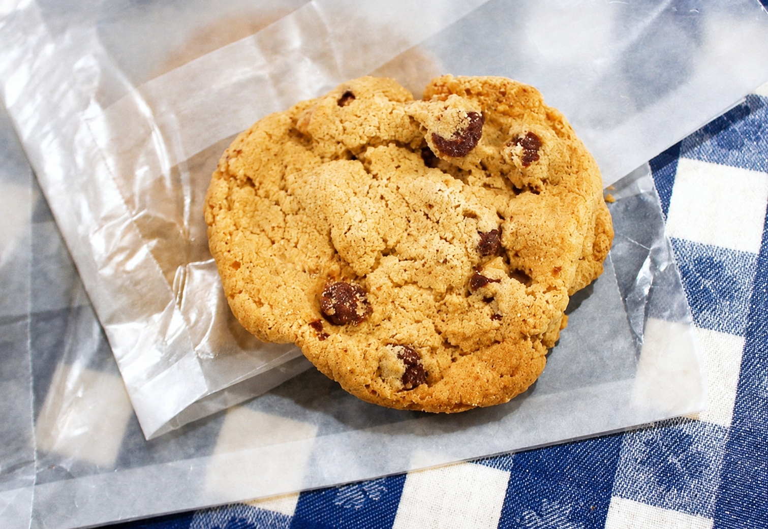 Chocolate chip cookie at Merridee’s Breadbasket in downtown Franklin, Tennessee.