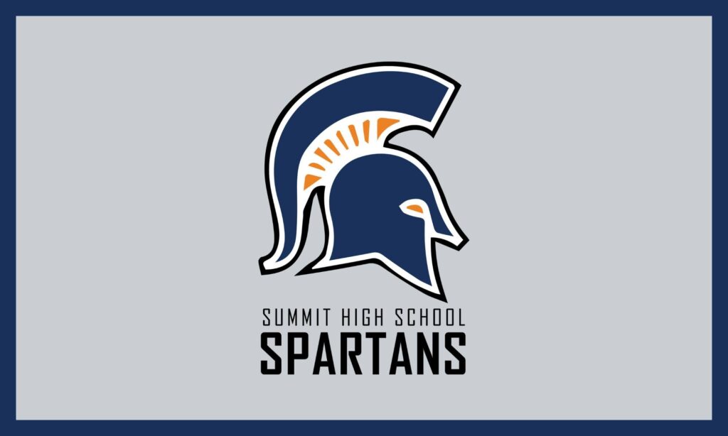 Summit High School Spartans logo for the public high school in Spring Hill, Tennessee.