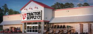 Exterior of Tractor Supply Co. in Thompson’s Station, Tennessee.