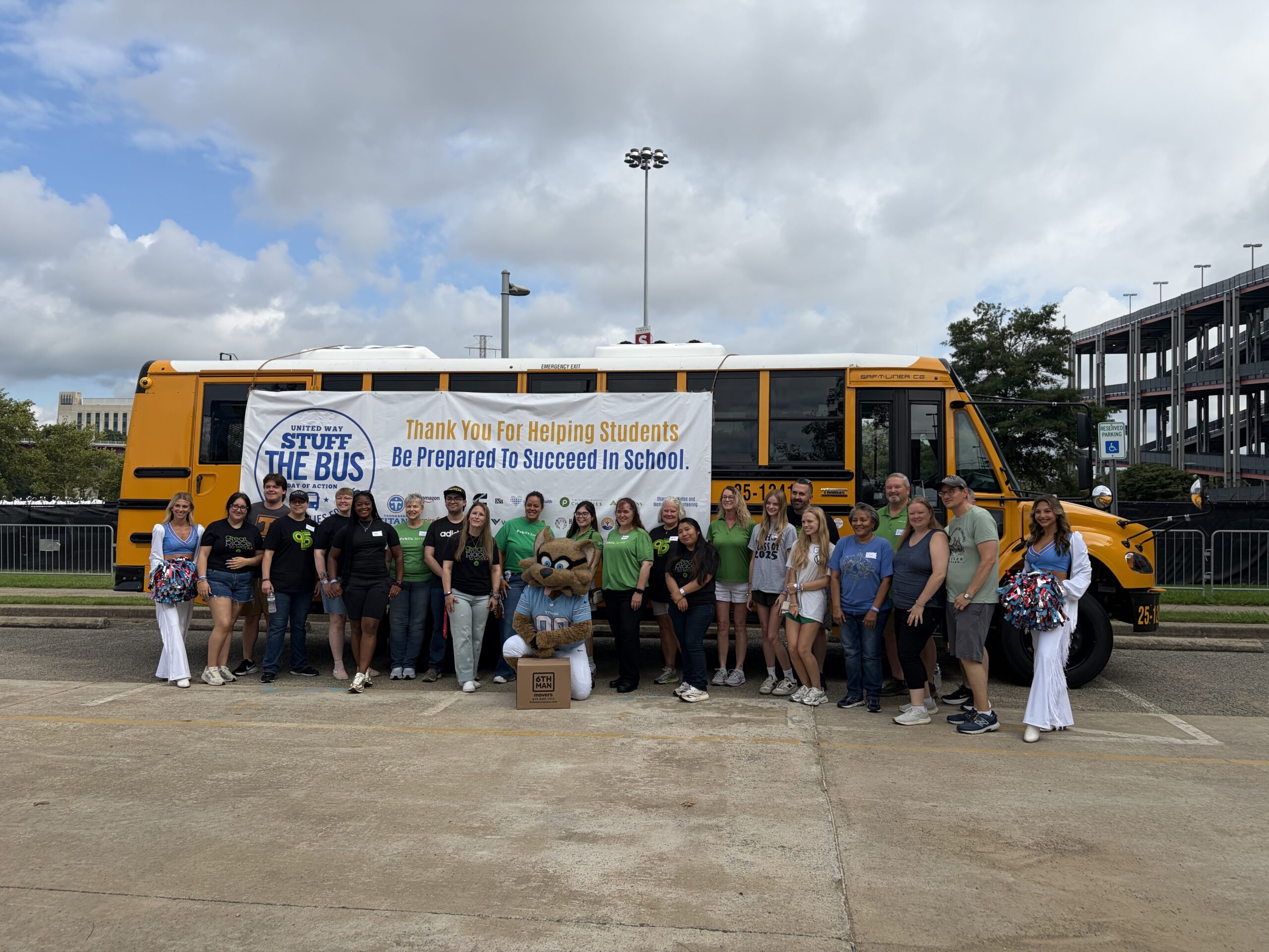 United Way of Greater Nashville Stuff the Bus.