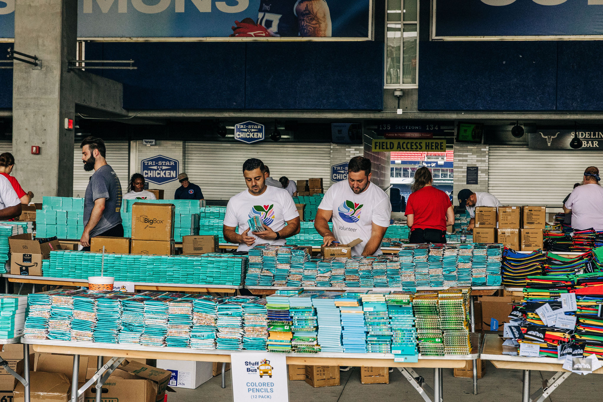 United Way of Greater Nashville Stuff the Bus