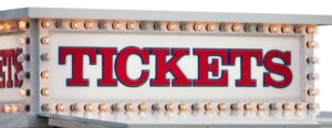 Williamson County Fair Franklin, TN tickets sign.