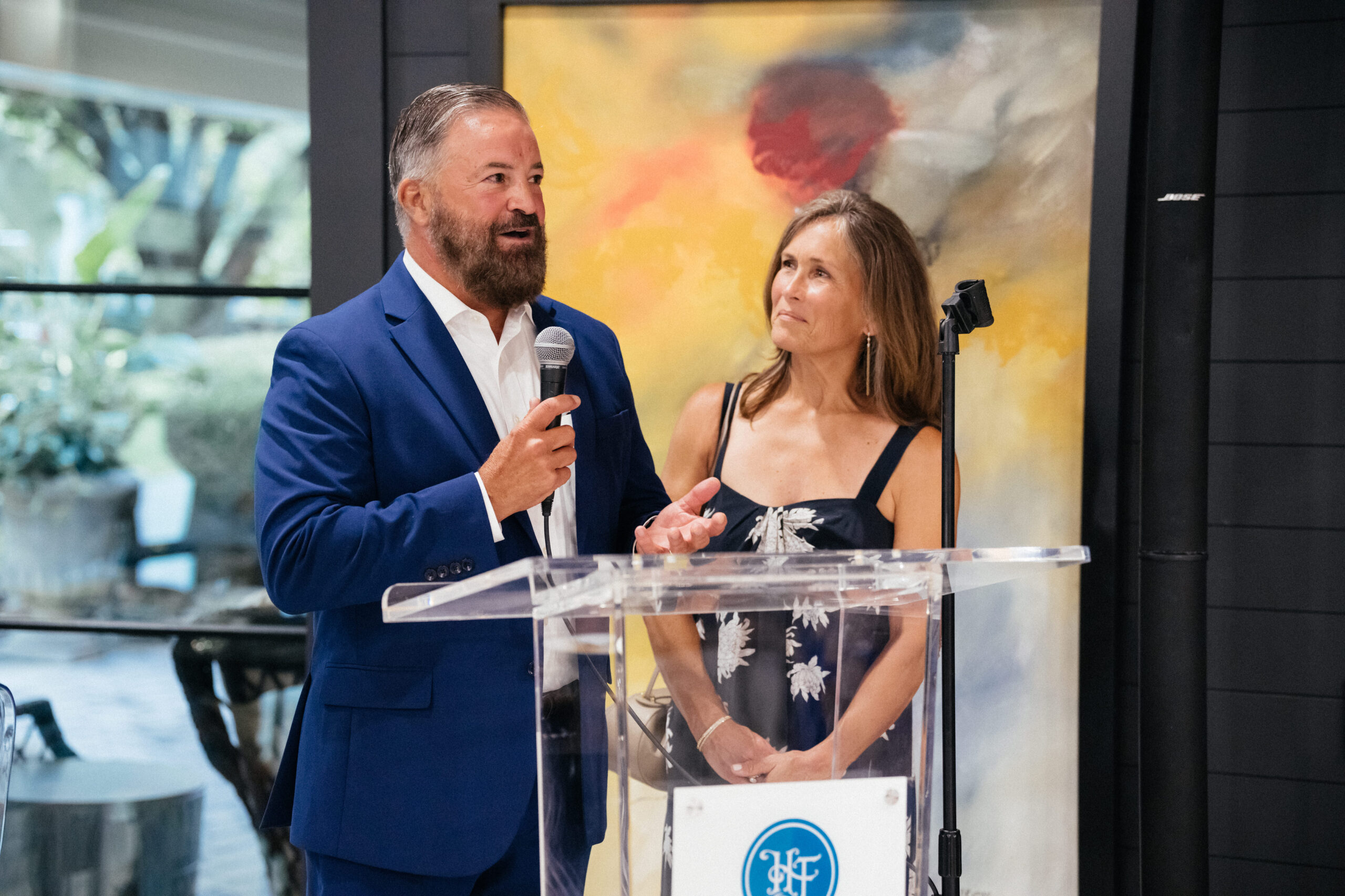 Heritage Ball Parton Party 2026-Patron Award winners Mark and Laurie Sutton