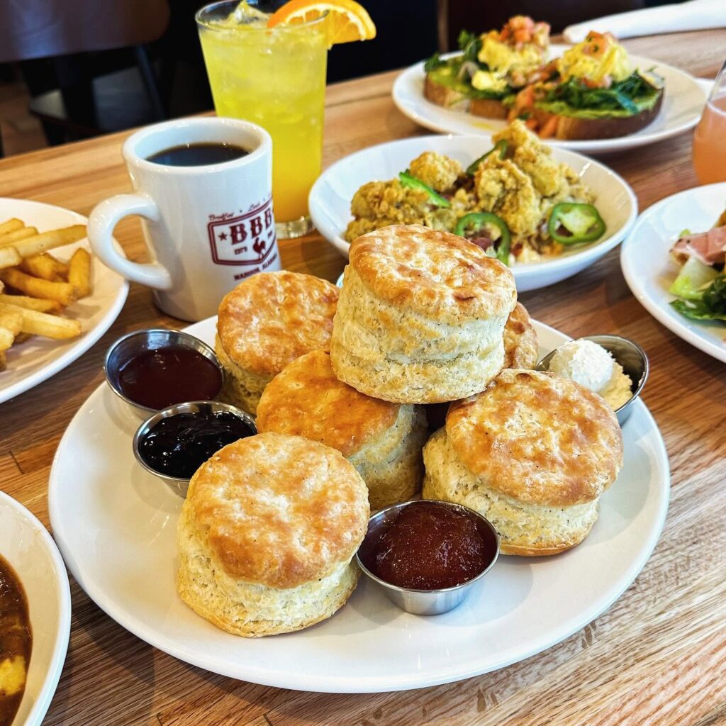 Big Bad Breakfast made-from-scratch buttermilk biscuits in Brentwood, TN