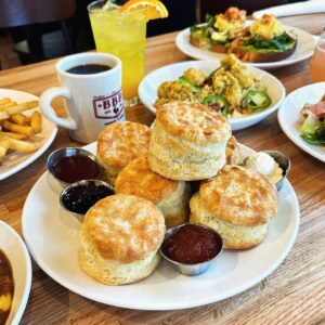 Big Bad Breakfast made-from-scratch buttermilk biscuits in Brentwood, TN