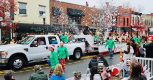 Franklin Christmas Parade in historic downtown Franklin, TN