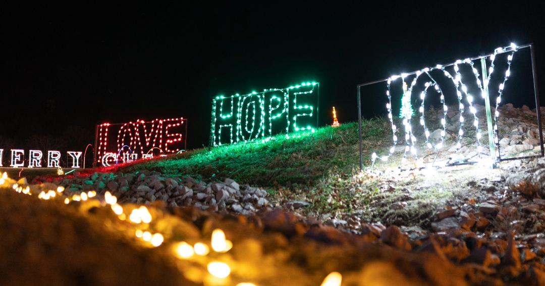 FrankTown Festival of Lights at the Williamson County Agricultural EXPO Park in Franklin, TN