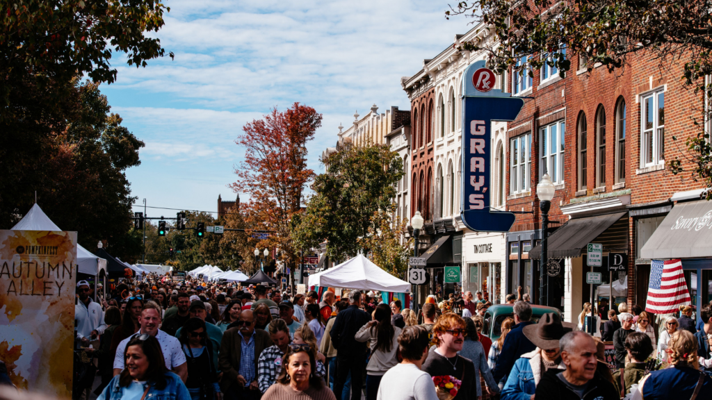 PumpkinFest on Main Street in historic downtown Franklin, TN