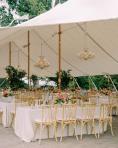 Southern Events party rental company tent setup for weddings, celebrations, and outdoor events in Franklin, TN