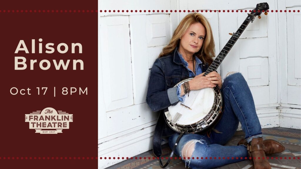 Alison Brown at The Franklin Theatre.