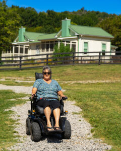 All-Terrain Wheelchairs (ATW) in College Grove, TN at Peacock Hill Nature Park 2.