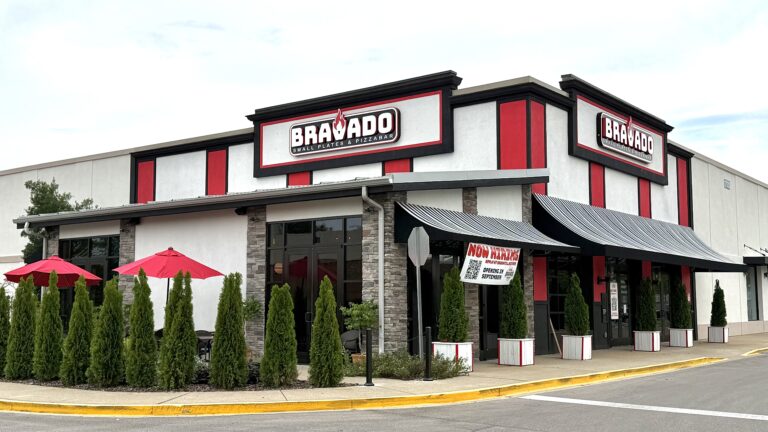 Bravado Small Plates & Pizzabar Franklin TN Cool Springs_Exterior_Corner