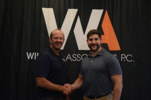 Joey Wilson, president and CEO of WA and Dan Pollock of SAM.