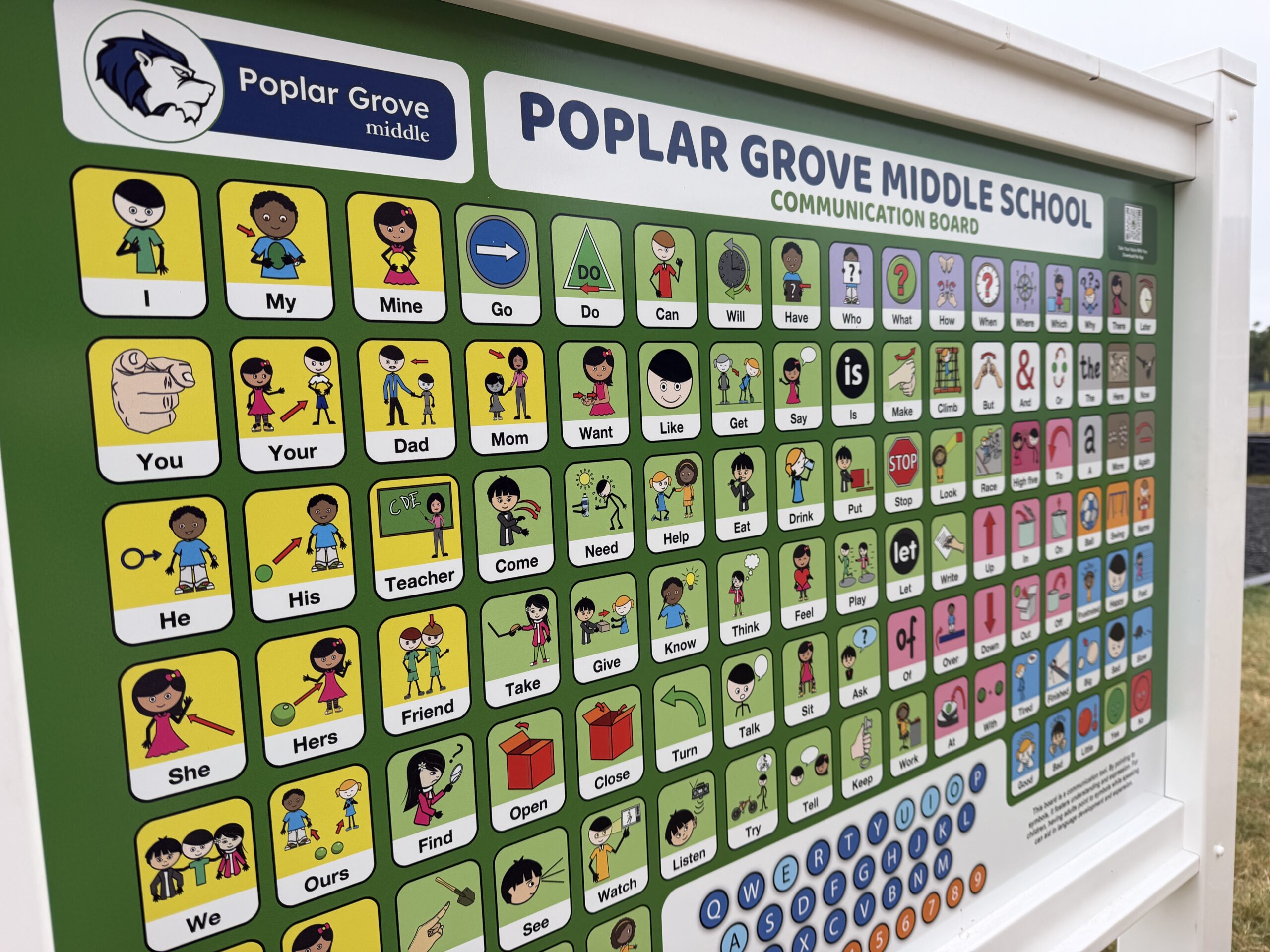 Poplar Grove Unveils Playground Communication Boards 3