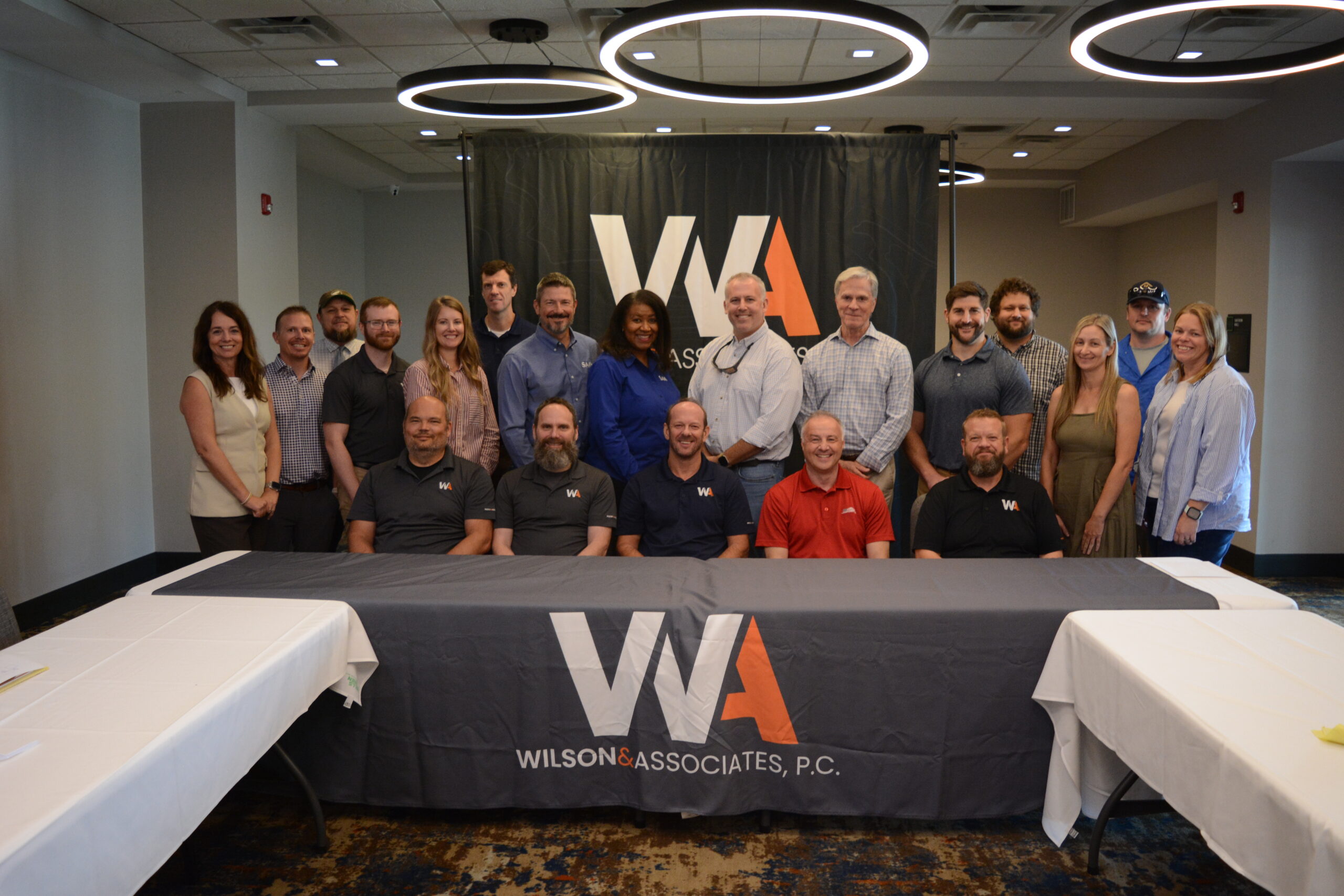WA management team and representatives of SAM.